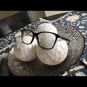 Beautiful Chanel black and silver eye glasses 👓